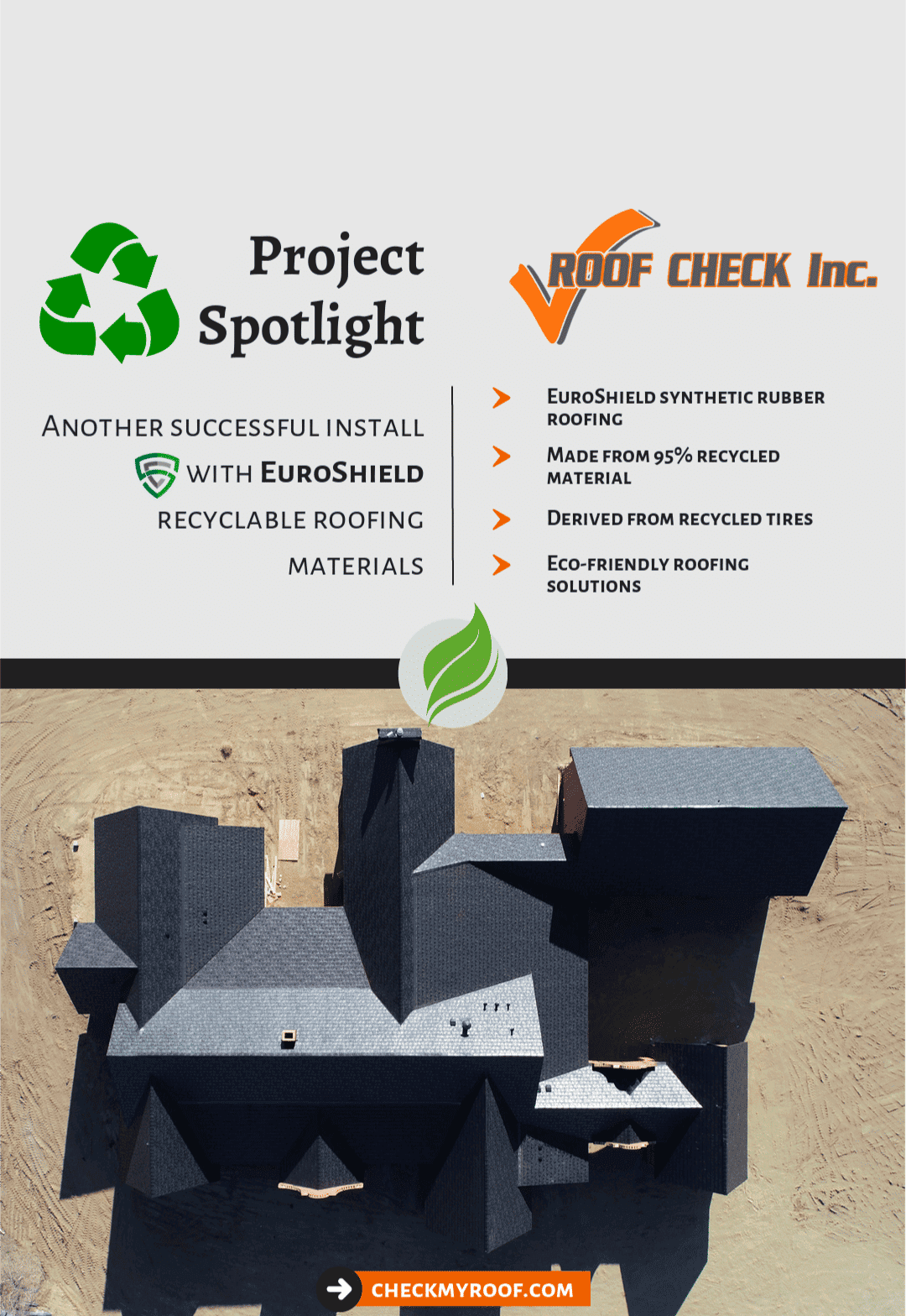 Project EuroShield Roofing Installation with Eco-Friendly Materials image
