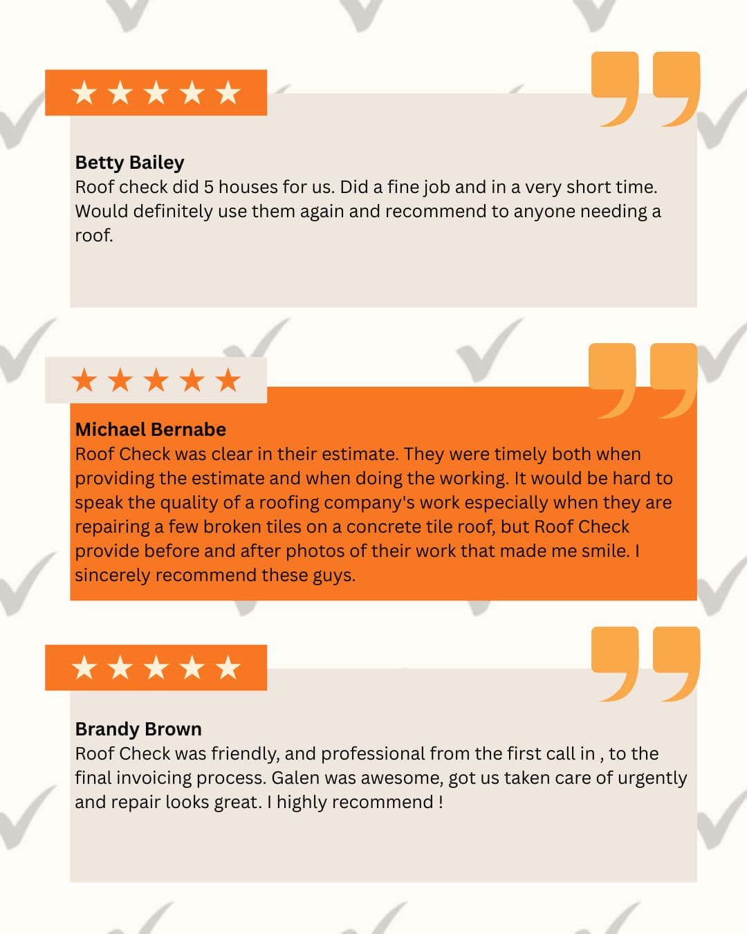 Gallery photos for What Our Clients Are Saying About Us: Image #5