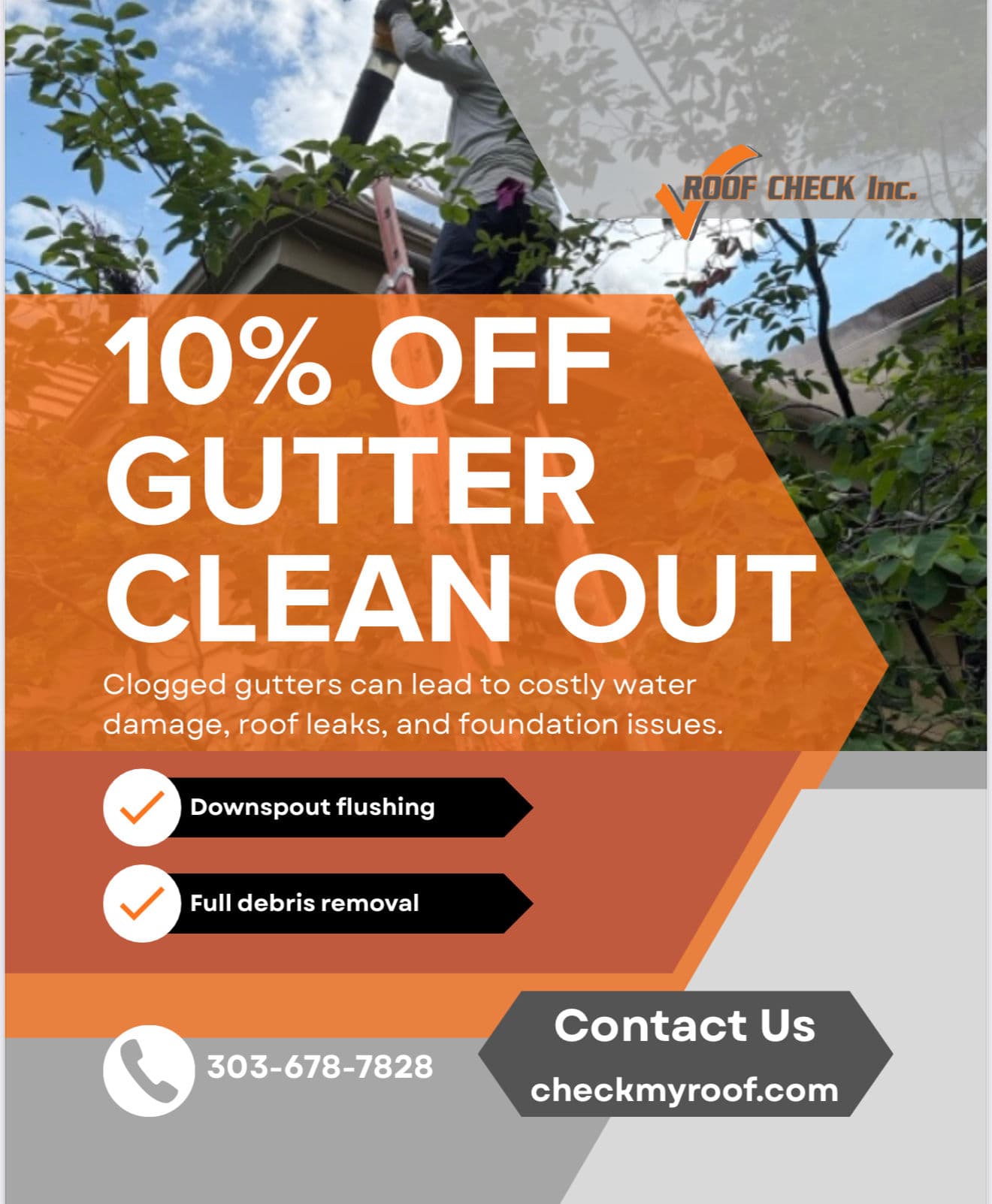 Project Get 10% Off on Our Gutter Clean Out Services image