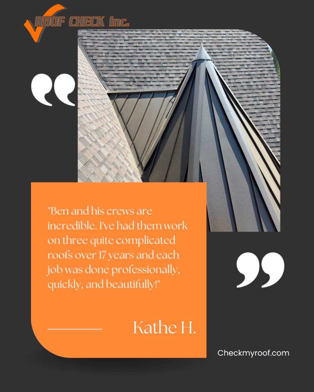 17 Years of Trust and Counting at Roof Check Inc. image