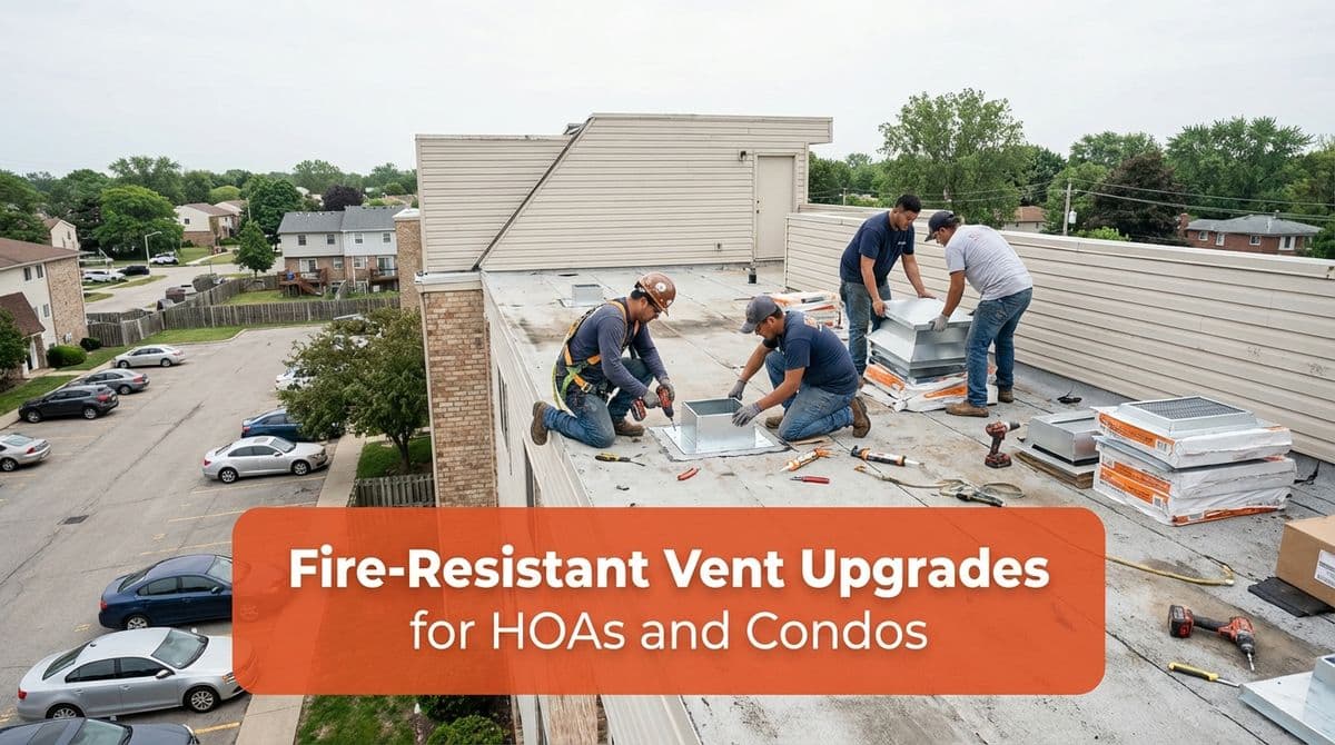 Fire-Resistant Vent Upgrades for HOAs and Condos image