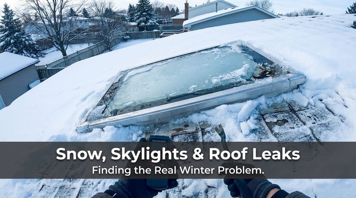 Blog post Snow, Skylights & Roof Leaks: Finding the Real Winter Problem image